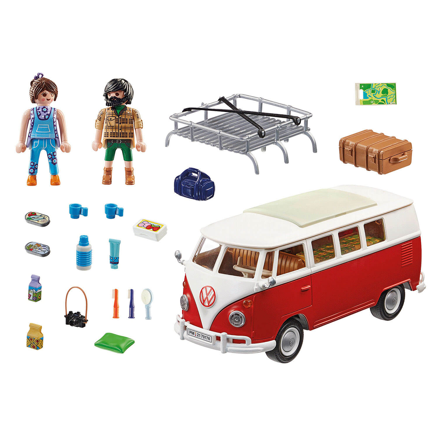 PLAYMOBIL VW Volkswagen T1 Camping Bus (70176)