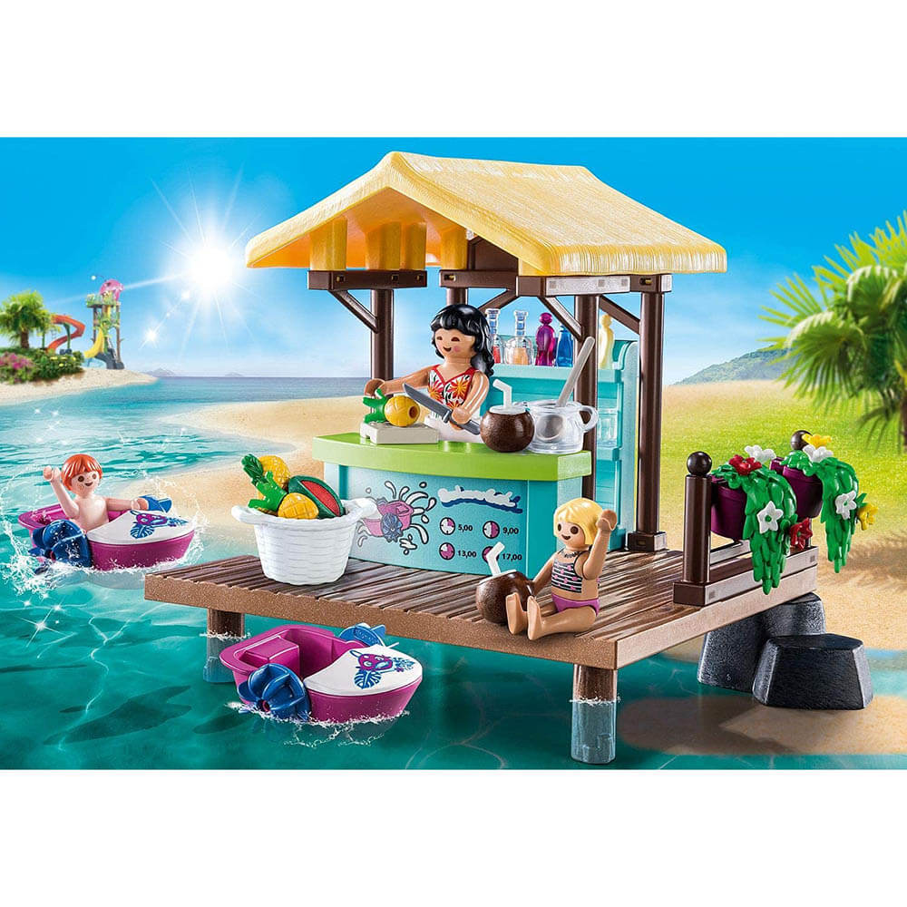 Playmobil Water Park Paddle Boat Rental Playset (70612)