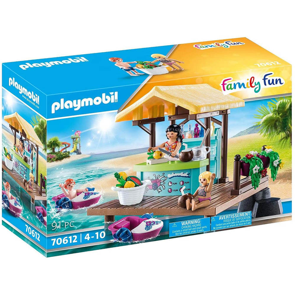 Playmobil Water Park Paddle Boat Rental Playset (70612)