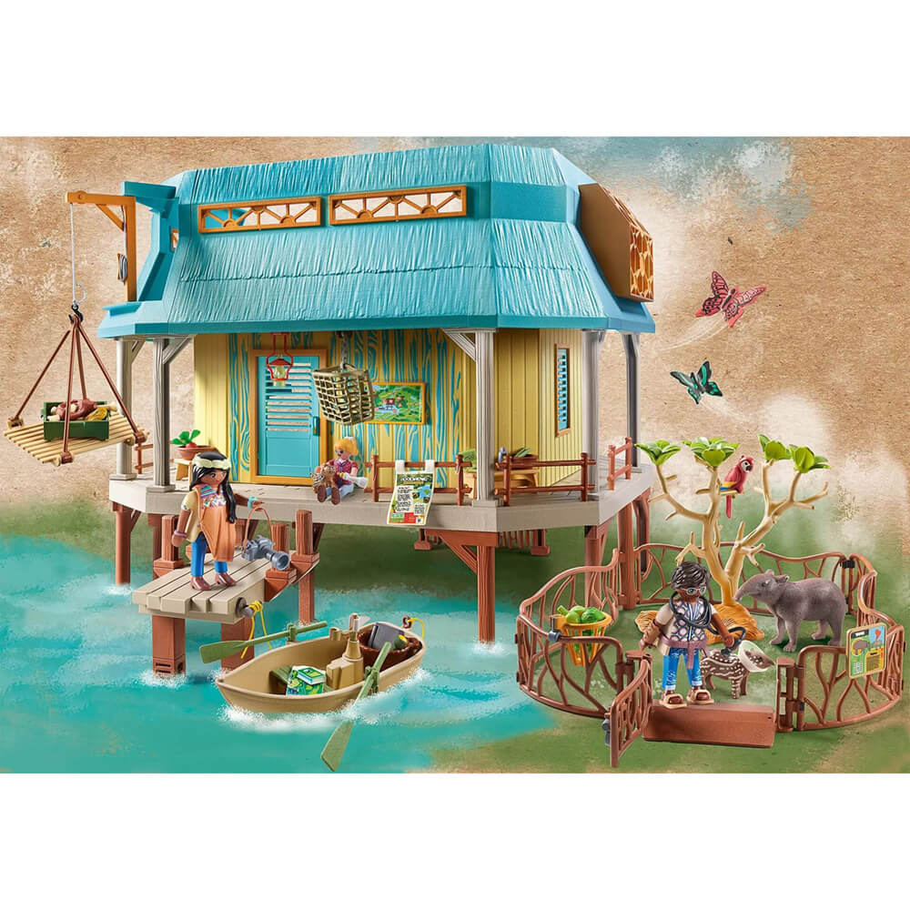 Playmobil Wiltopia Animal Care Station Playset (71007)