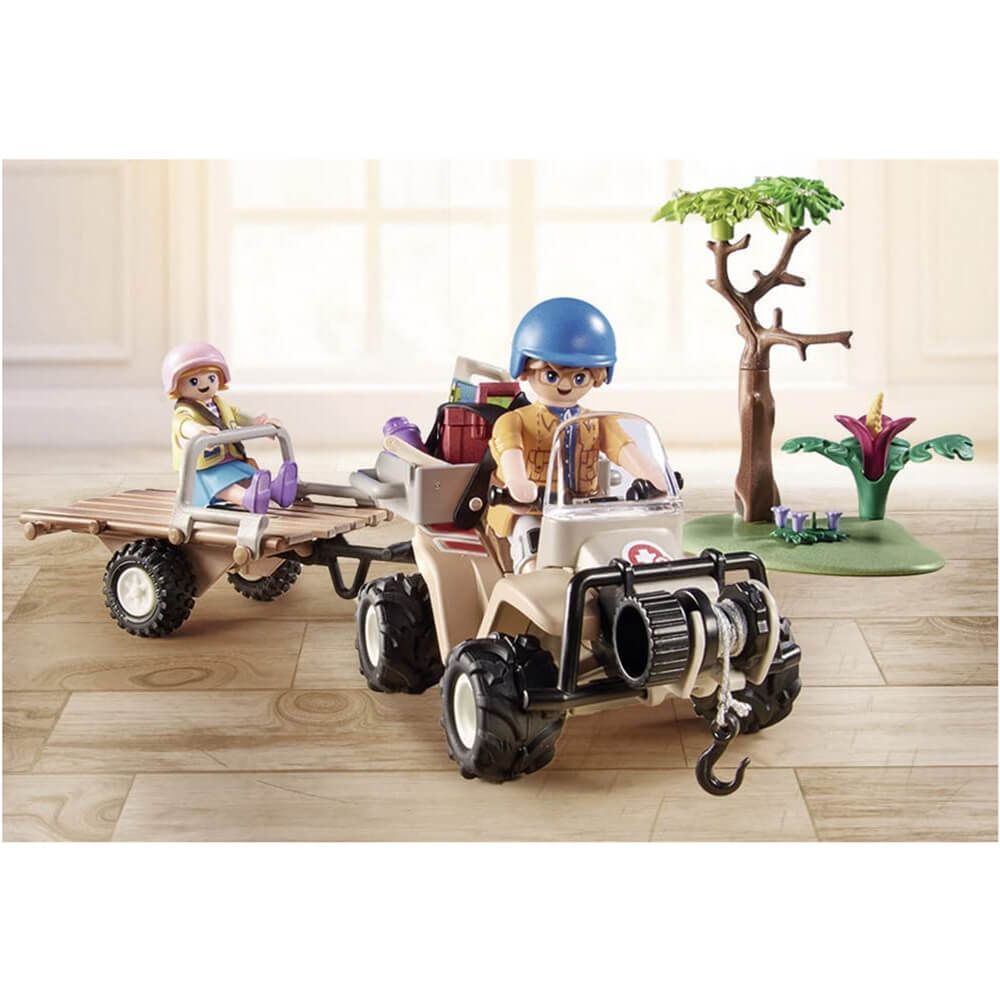 Playmobil Wiltopia Animal Rescue Quad Playset (71011)