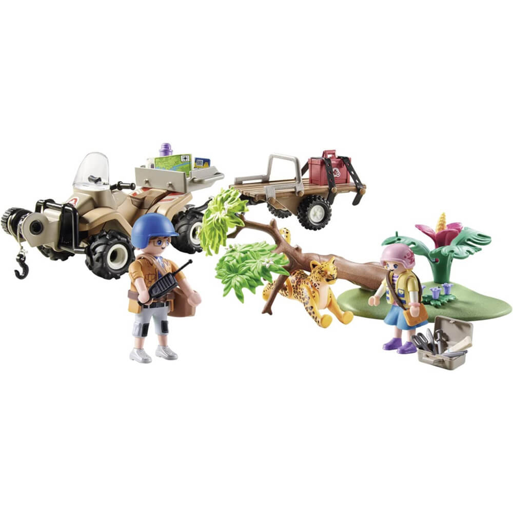 Playmobil Wiltopia Animal Rescue Quad Playset (71011)