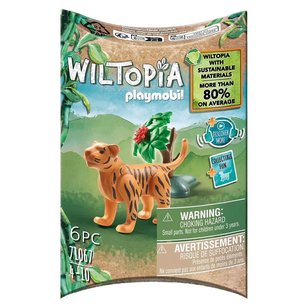 Playmobil Wiltopia Young Tiger Figure (71067)