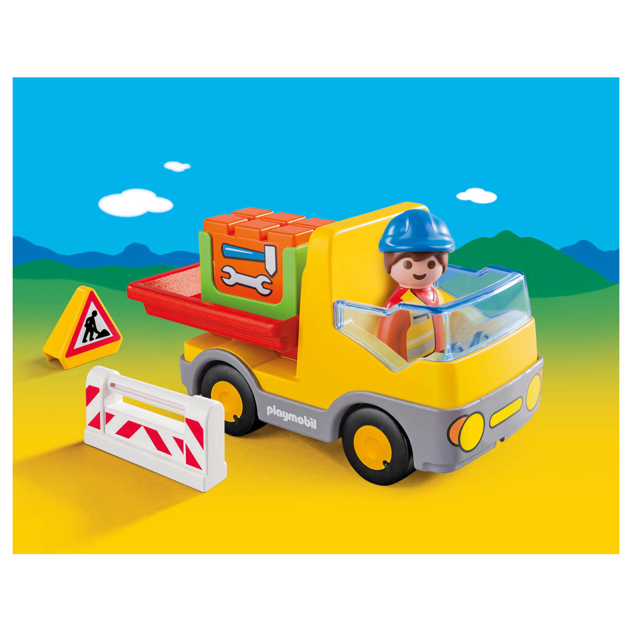 PLAYMOBIL 1.2.3 - Construction Truck