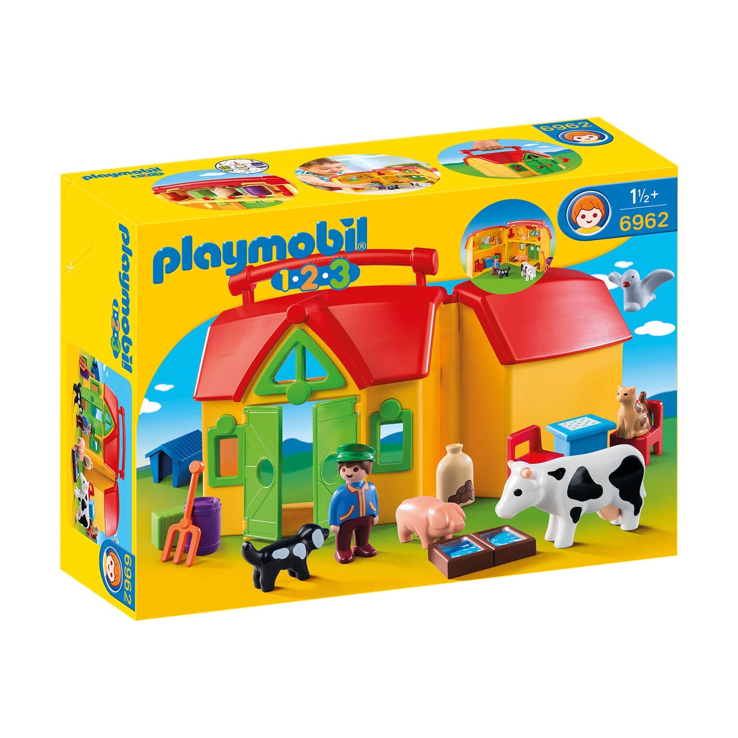 PLAYMOBIL 1.2.3 My Take Along Farm (6962)