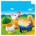 PLAYMOBIL 1.2.3 - Farmer's Wife with Hens