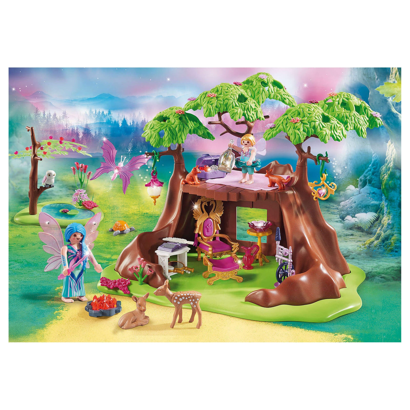 PLAYMOBIL Limited Edition Fairies Fairy Forest House (70001)