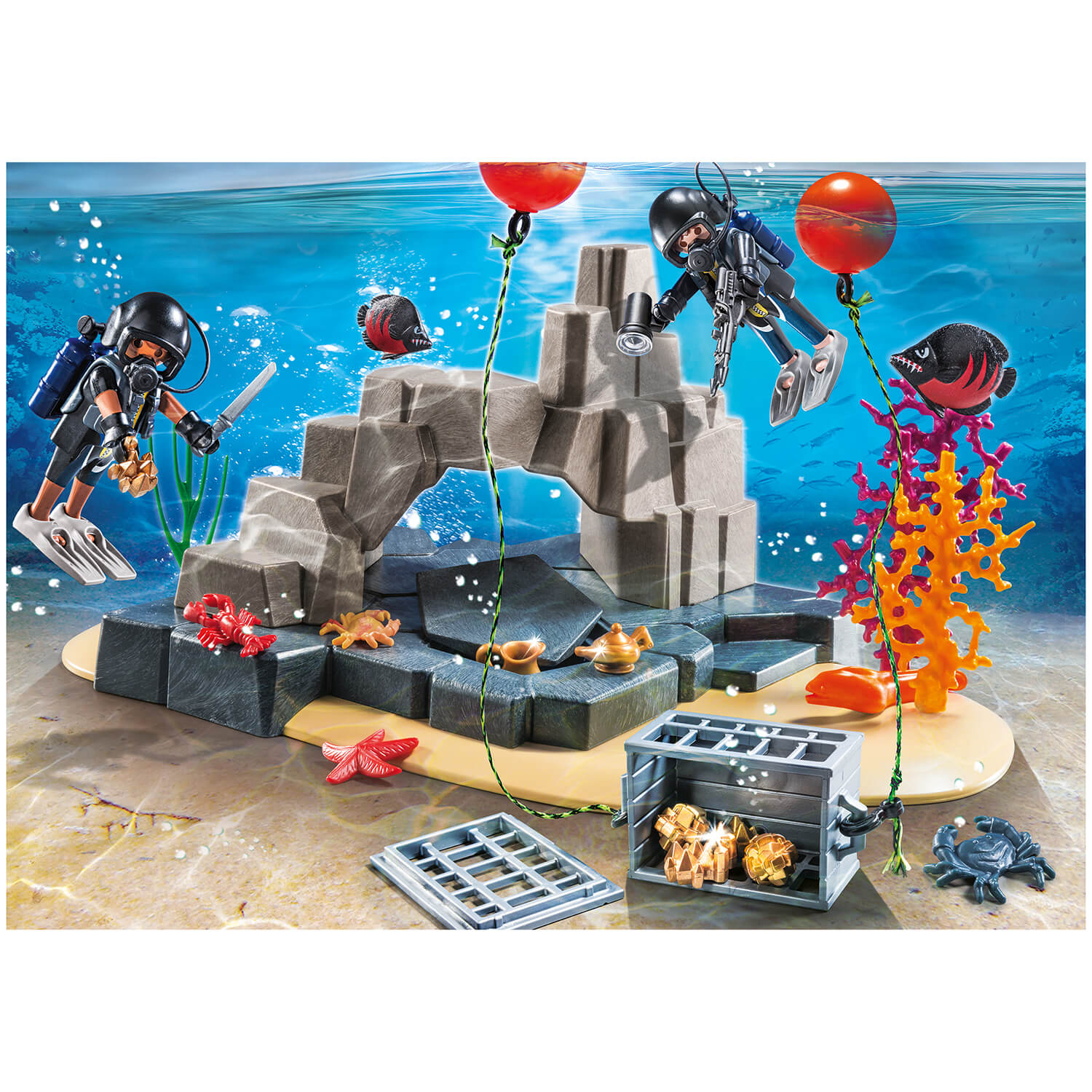 PLAYMOBIL Super Sets SuperSet Tactical Dive Unit (70011)