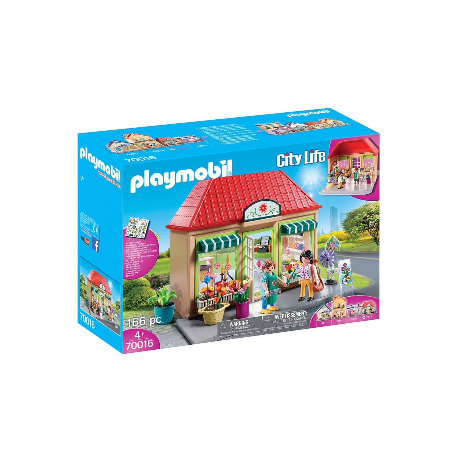 PLAYMOBIL My Town My Flower Shop (70016)