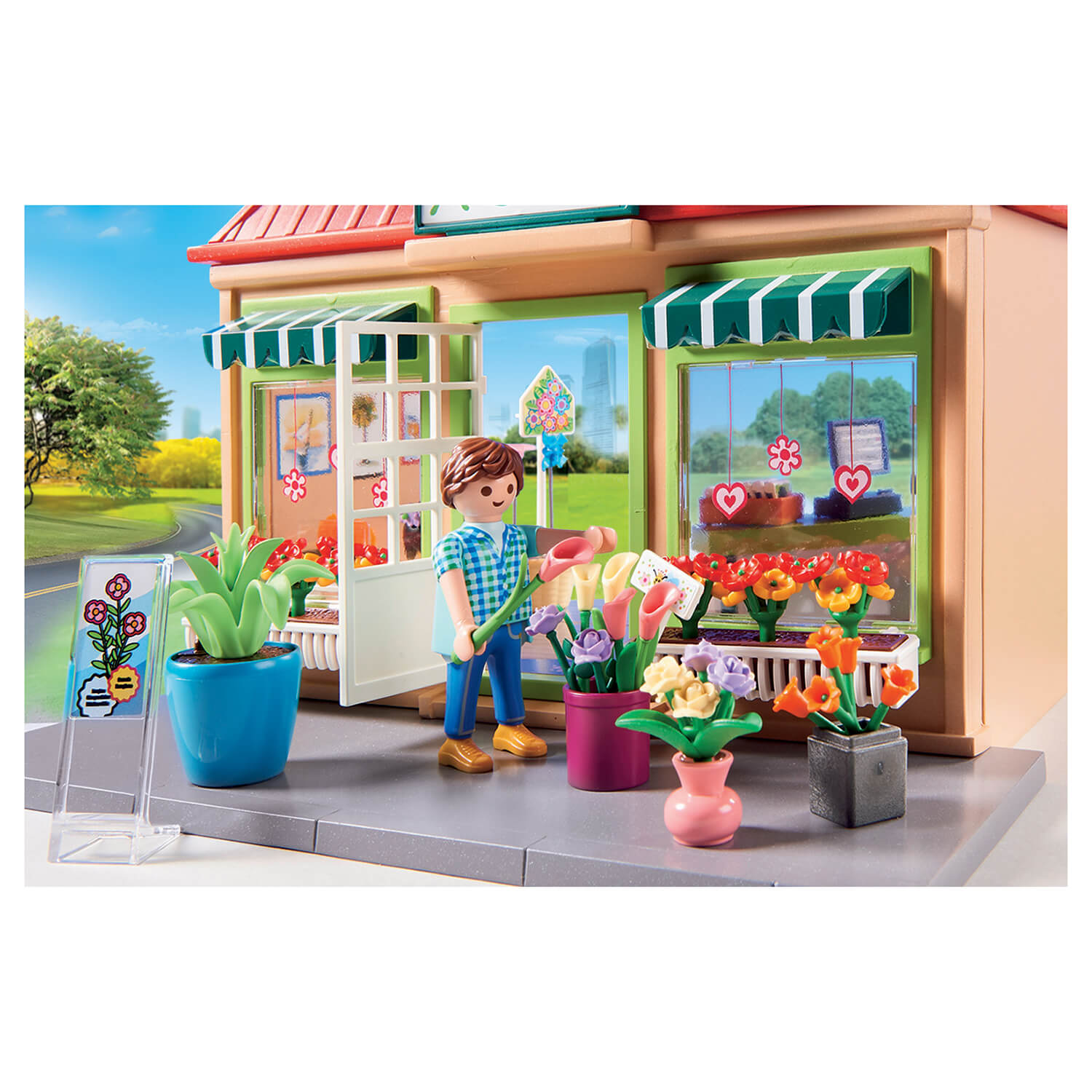 PLAYMOBIL My Town My Flower Shop (70016)