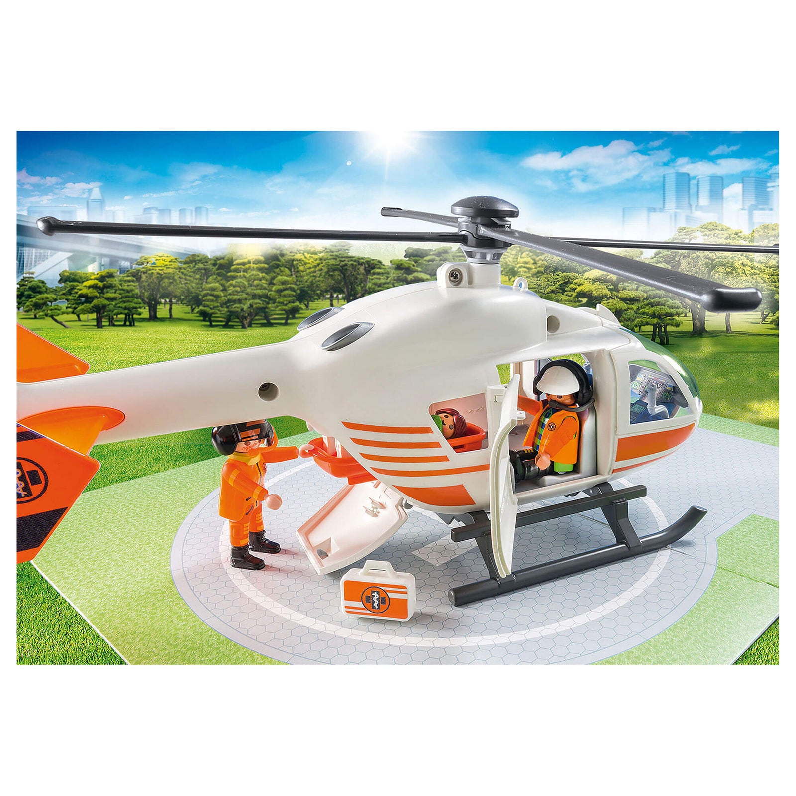 PLAYMOBIL Rescue 911 Rescue Helicopter (70048)