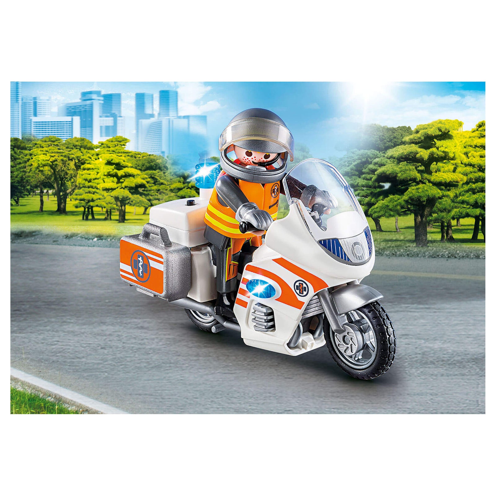 PLAYMOBIL Rescue 911 Emergency Motorbike (70051)