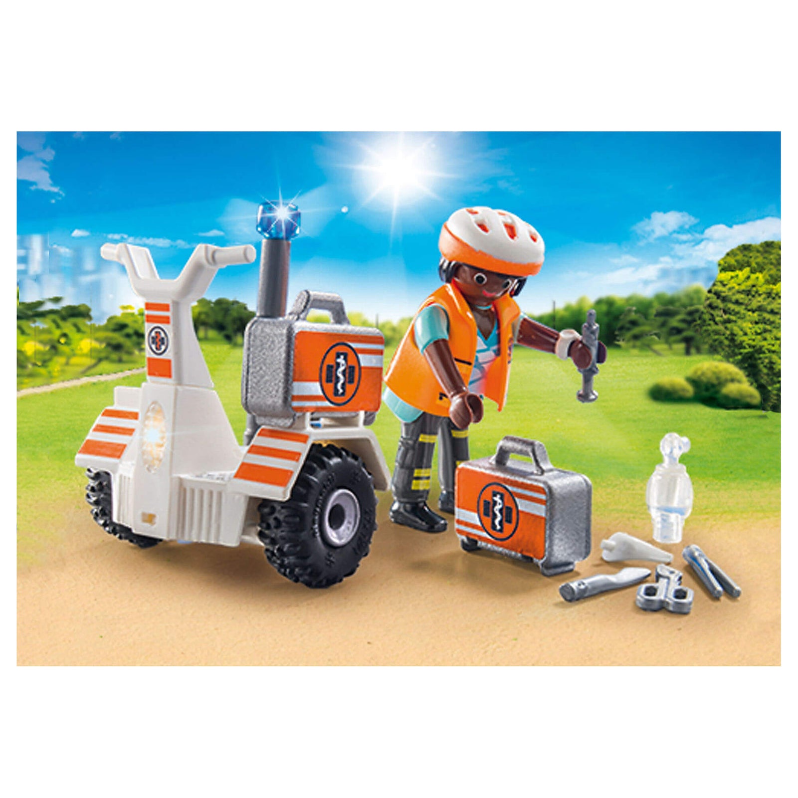 PLAYMOBIL Rescue 911 Rescue Balance Racer (70052)