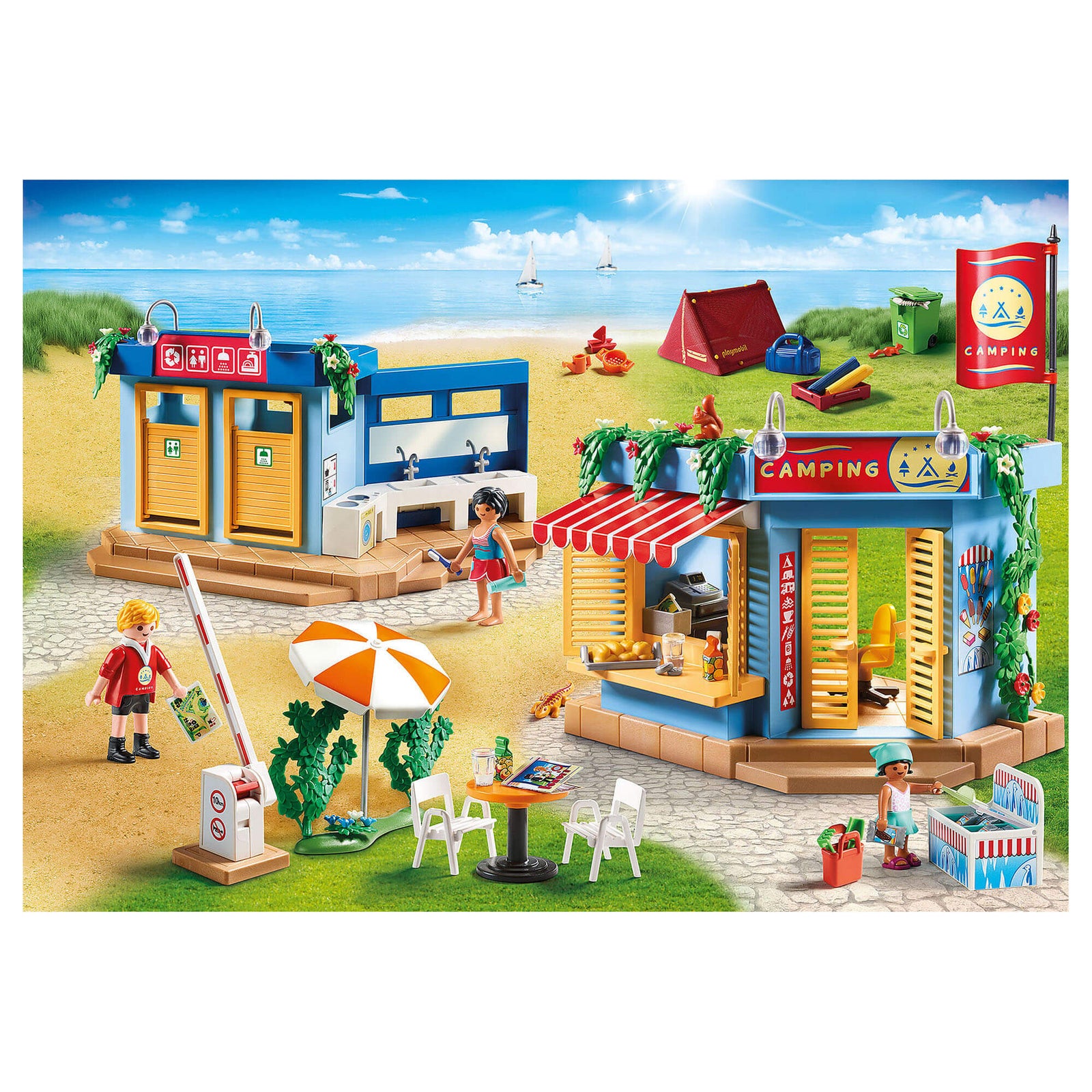 PLAYMOBIL Camping Large Campground (70087)