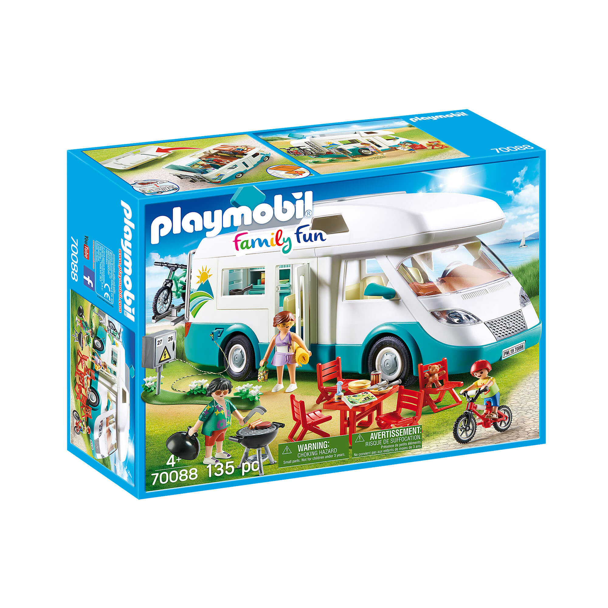 PLAYMOBIL Camping Family Camper (70088)