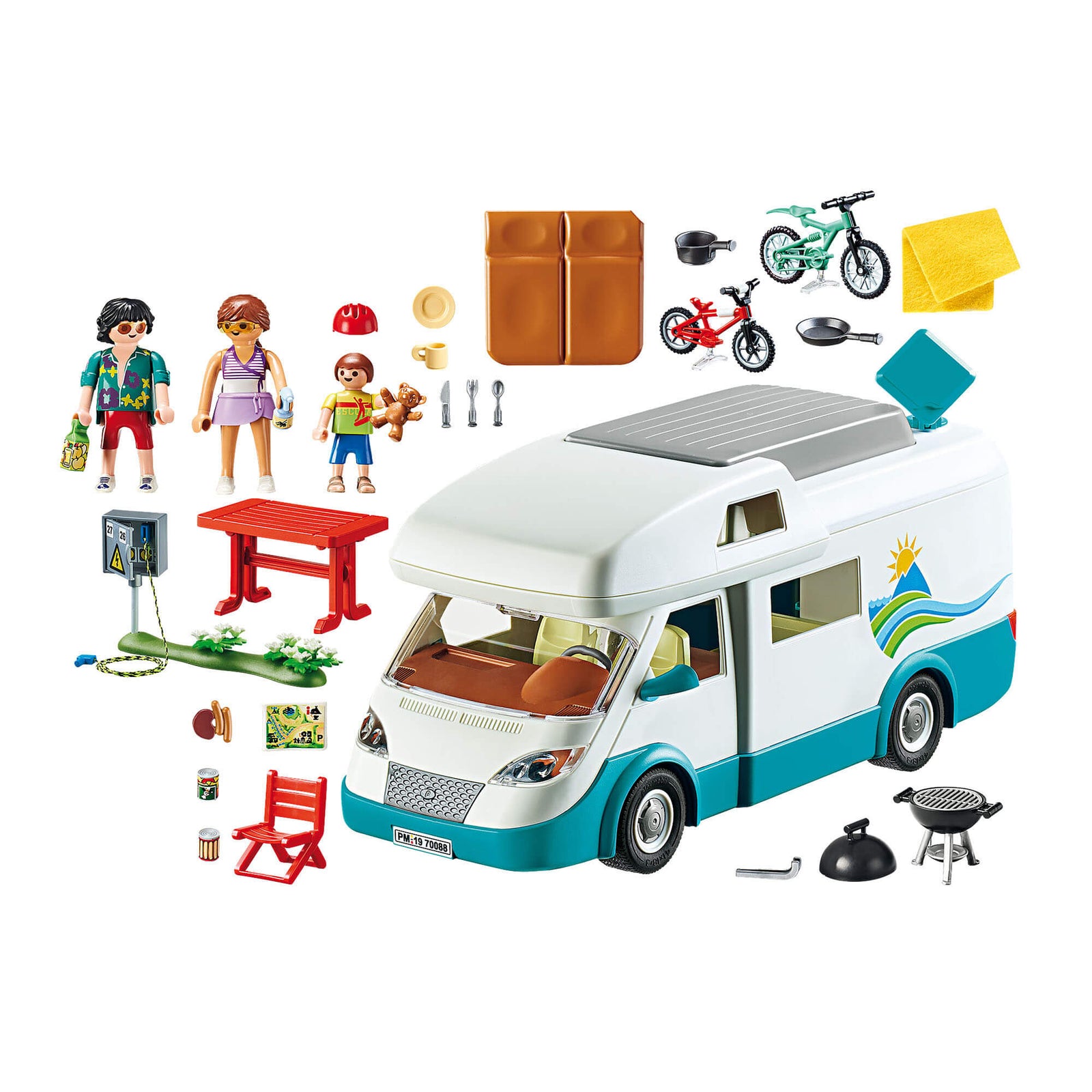 PLAYMOBIL Camping Family Camper (70088)