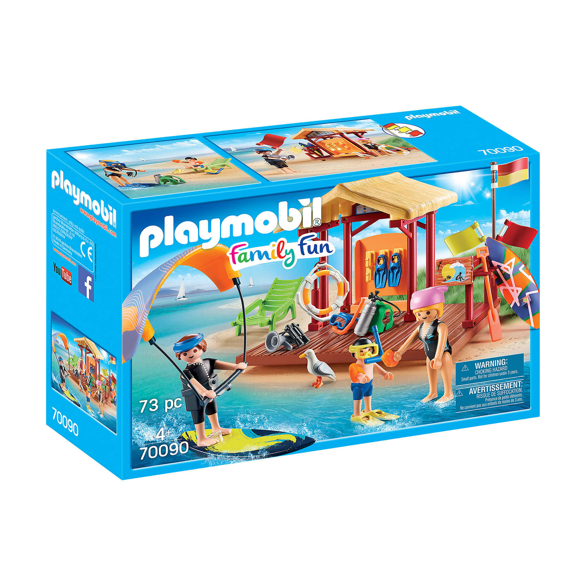 PLAYMOBIL Camping Water Sports Lesson (70090)