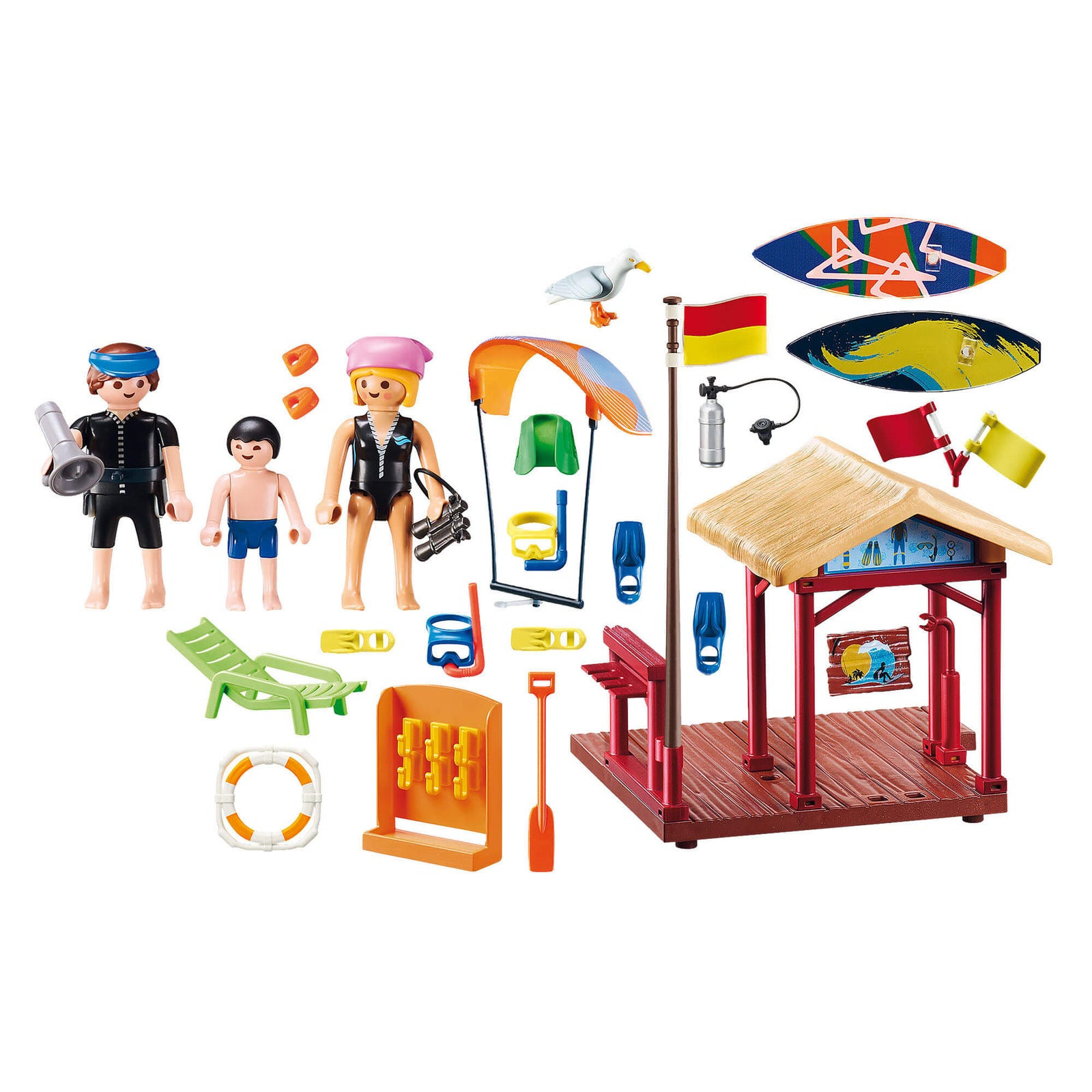 PLAYMOBIL Camping Water Sports Lesson (70090)