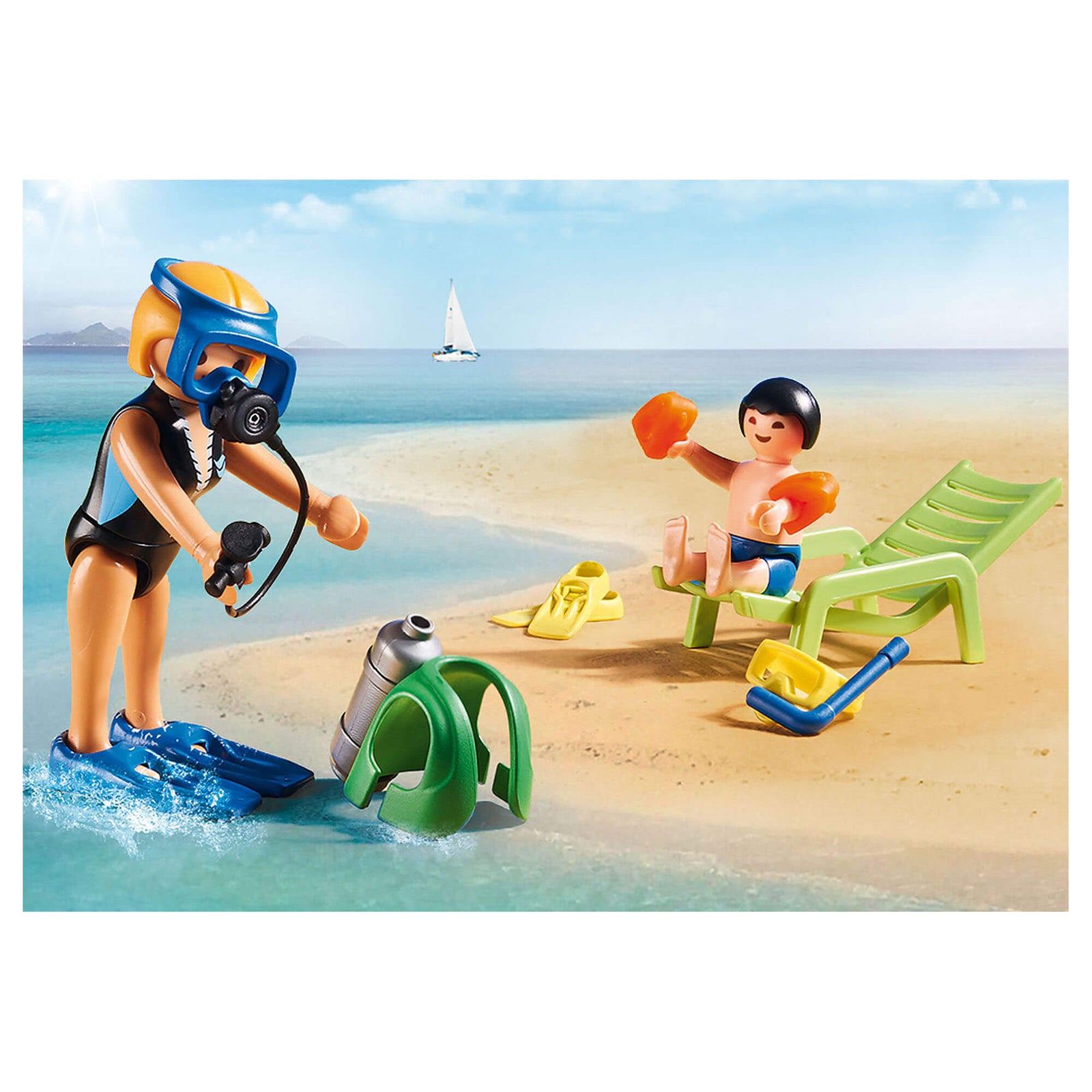 PLAYMOBIL Camping Water Sports Lesson (70090)