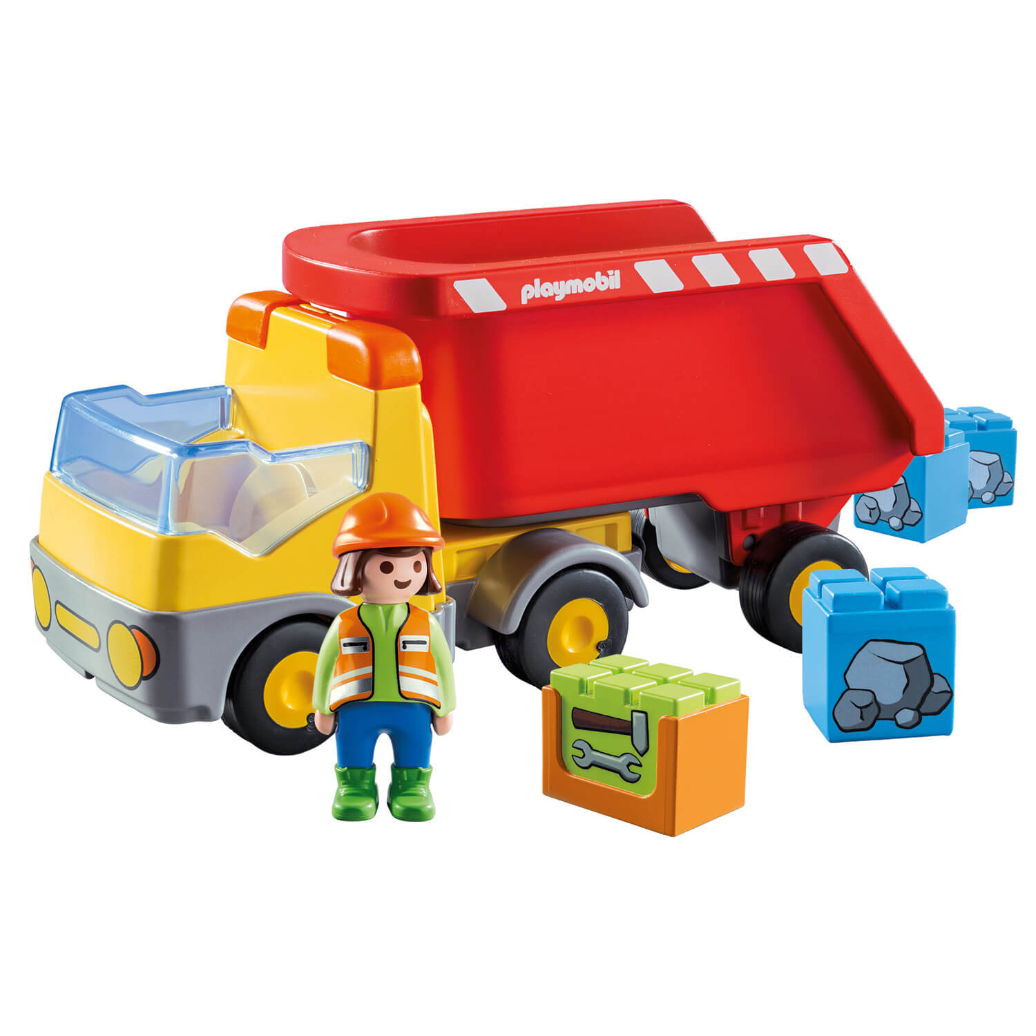 PLAYMOBIL 1.2.3 Dump Truck (70126)