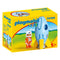 PLAYMOBIL 1.2.3 Astronaut with Rocket (70186)