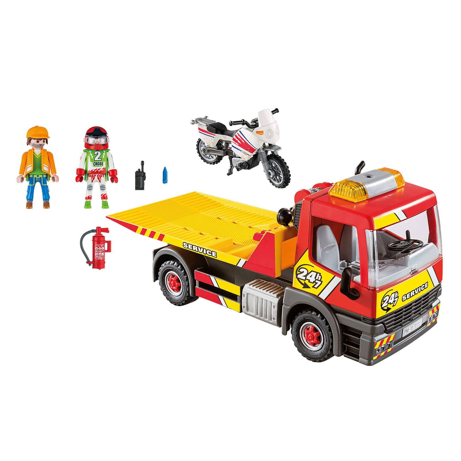 PLAYMOBIL Vehicle World Towing Service (70199)