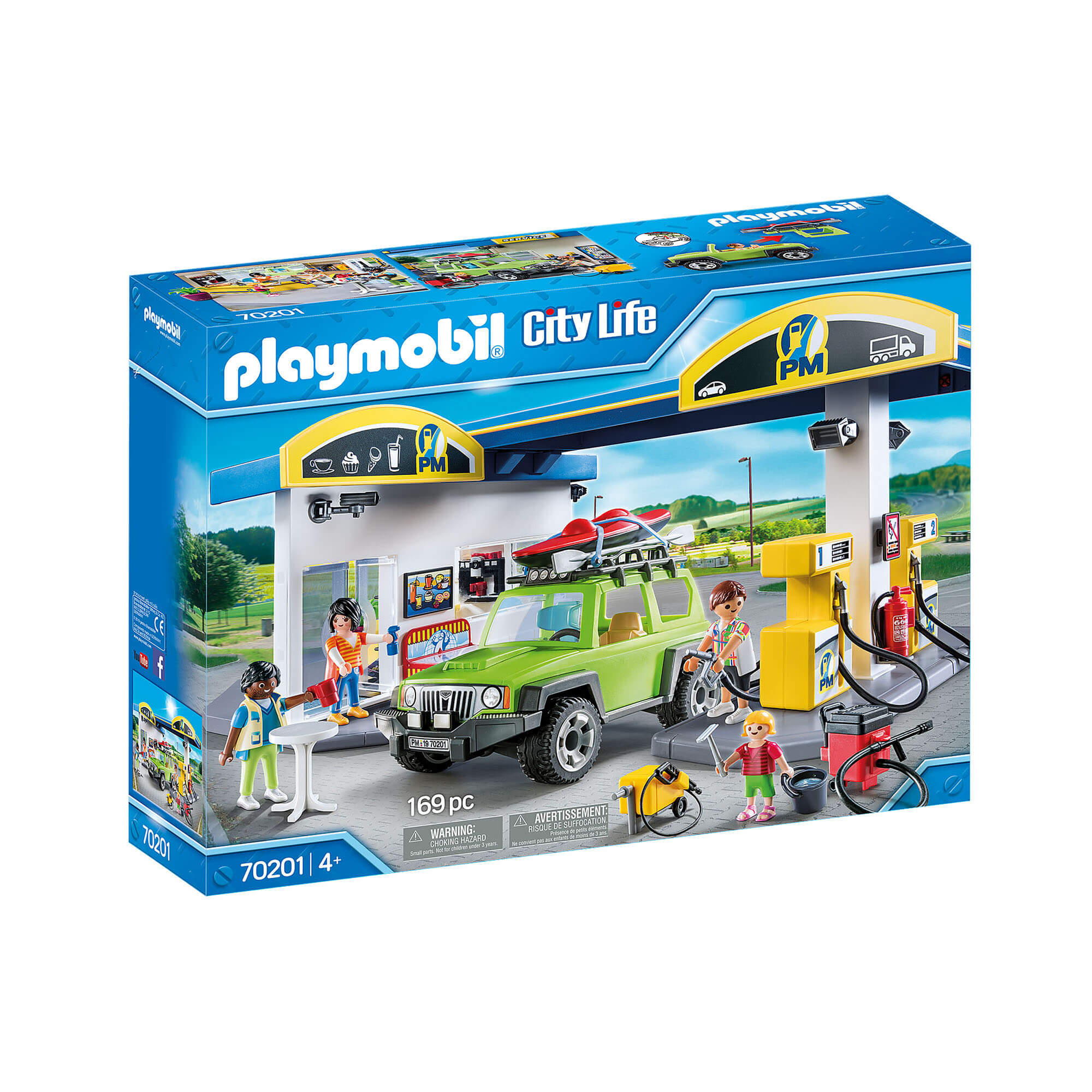 PLAYMOBIL Vehicle World Gas Station (70201)