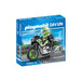 PLAYMOBIL Vehicle World Motorcycle with Rider (70204)