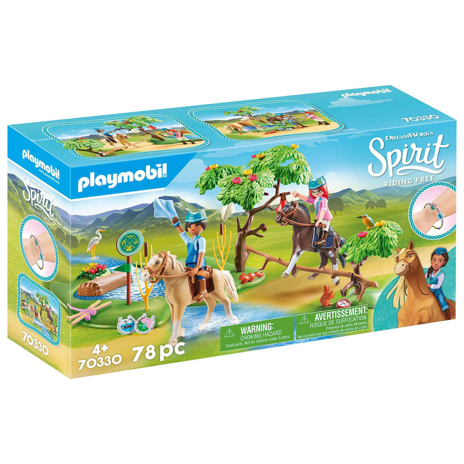 PLAYMOBIL Spirit Riding Free River Challenge (70330)