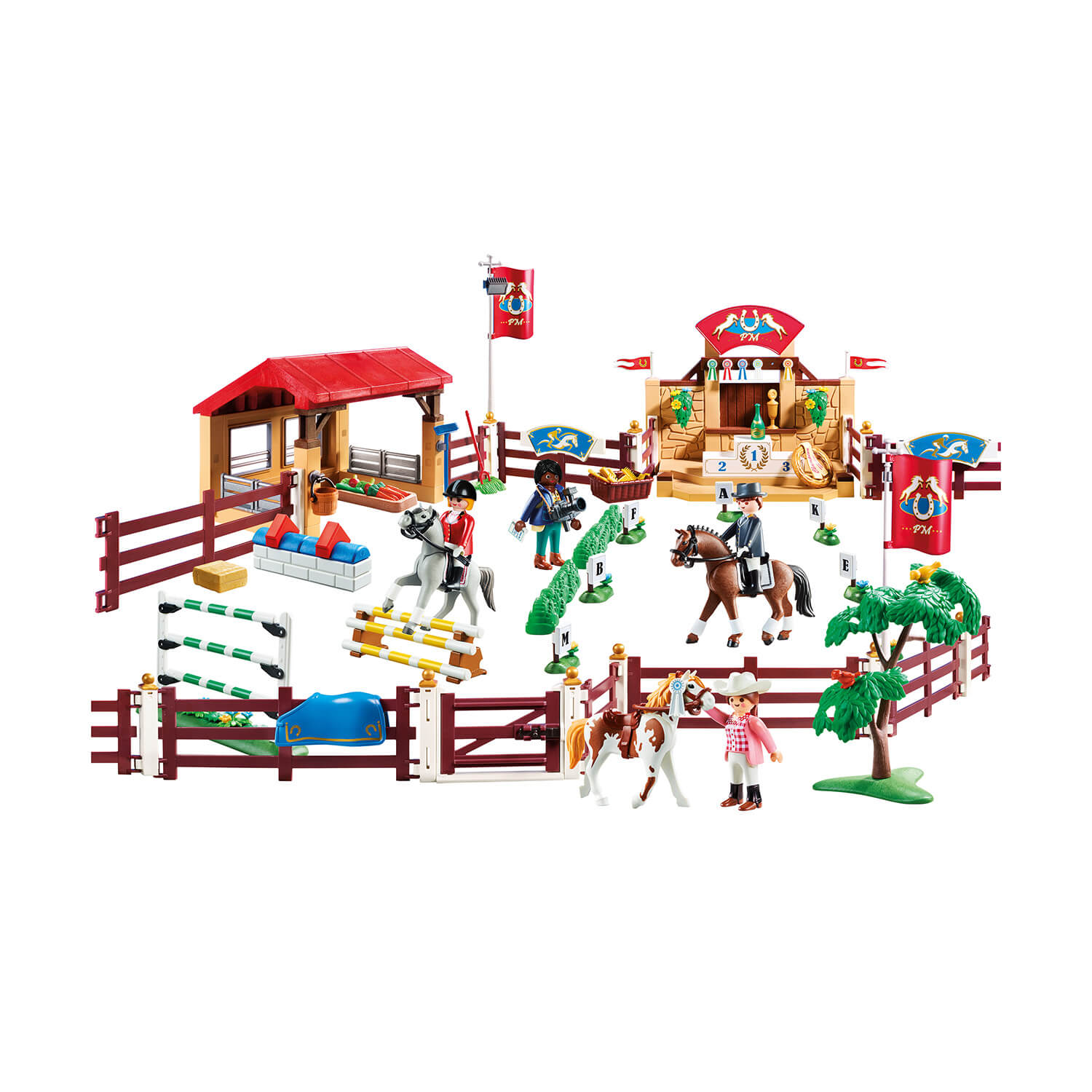 PLAYMOBIL Mega Sets Large Equestrian Tournament (70337)