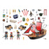 PLAYMOBIL Pirates Skull Pirate Ship (70411)