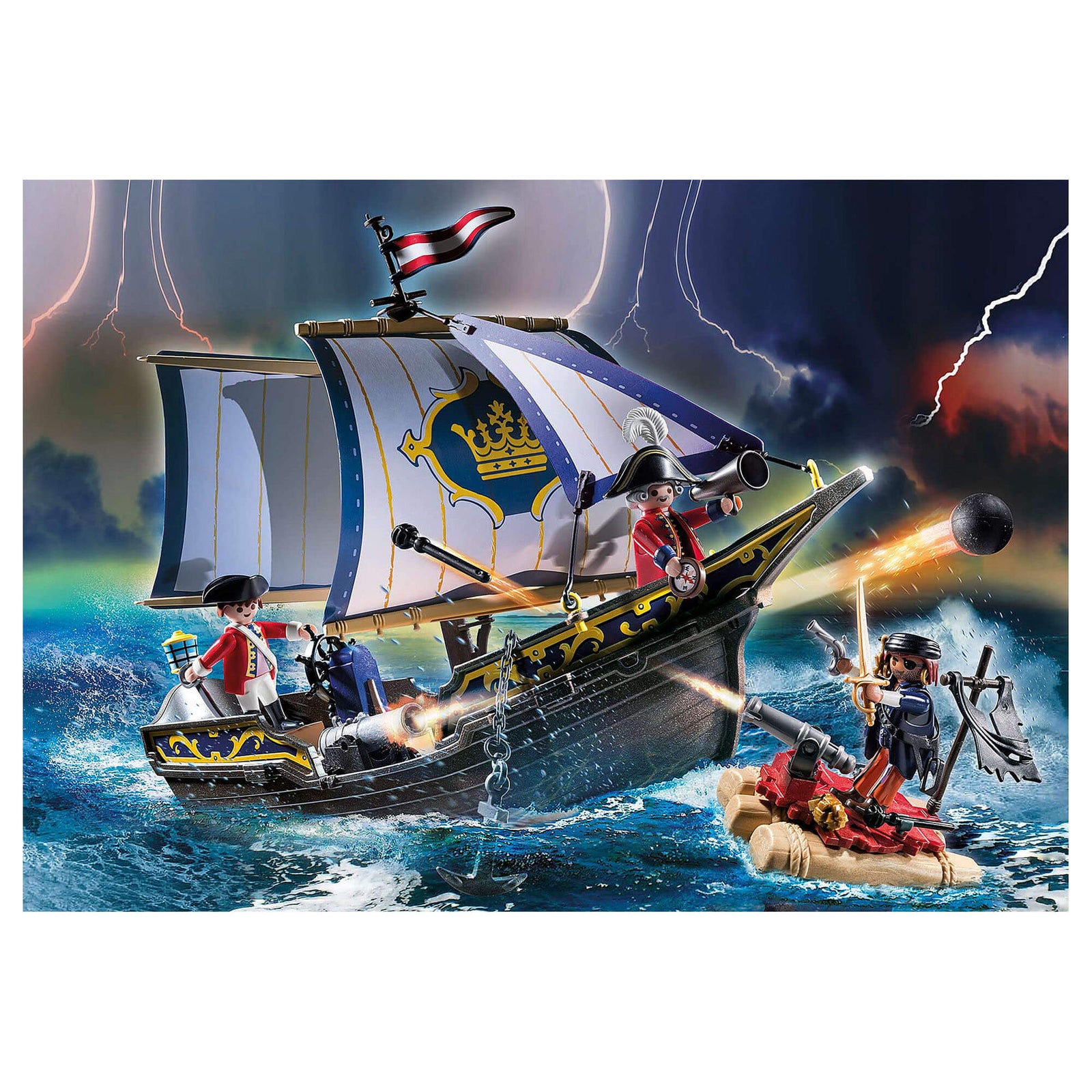 PLAYMOBIL Pirates Redcoat Caravel (70412)