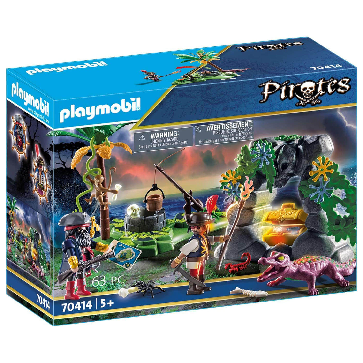 PLAYMOBIL Pirates Pirate Hideaway (70414)