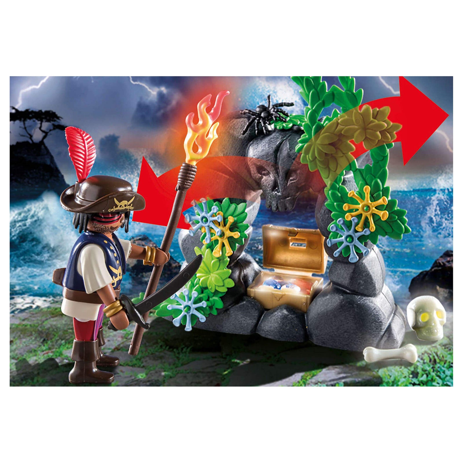 PLAYMOBIL Pirates Pirate Hideaway (70414)