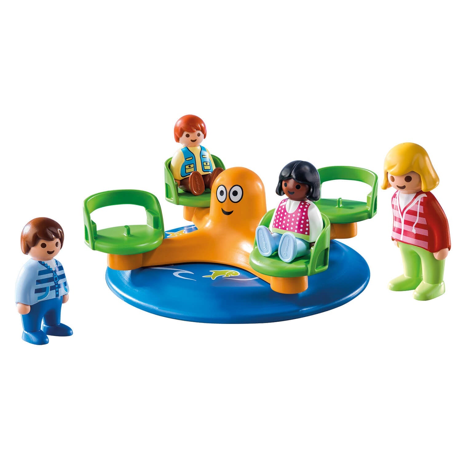 PLAYMOBIL 1.2.3 Children's Carousel (9379)