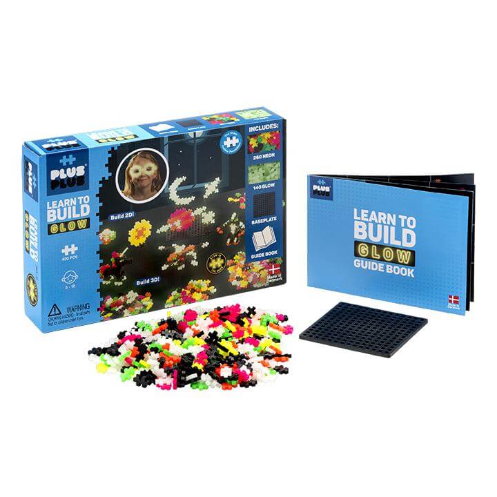 Plus-Plus Learn To Build Glow Building Set