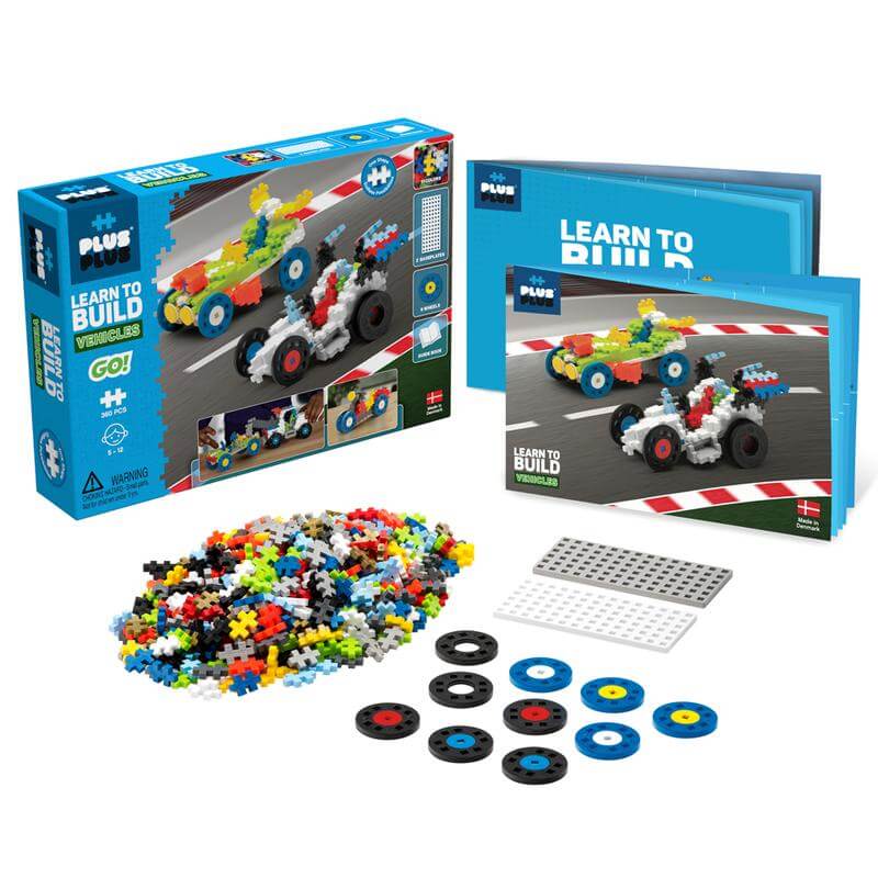 Plus-Plus Learn to Build GO! Vehicles Building Set