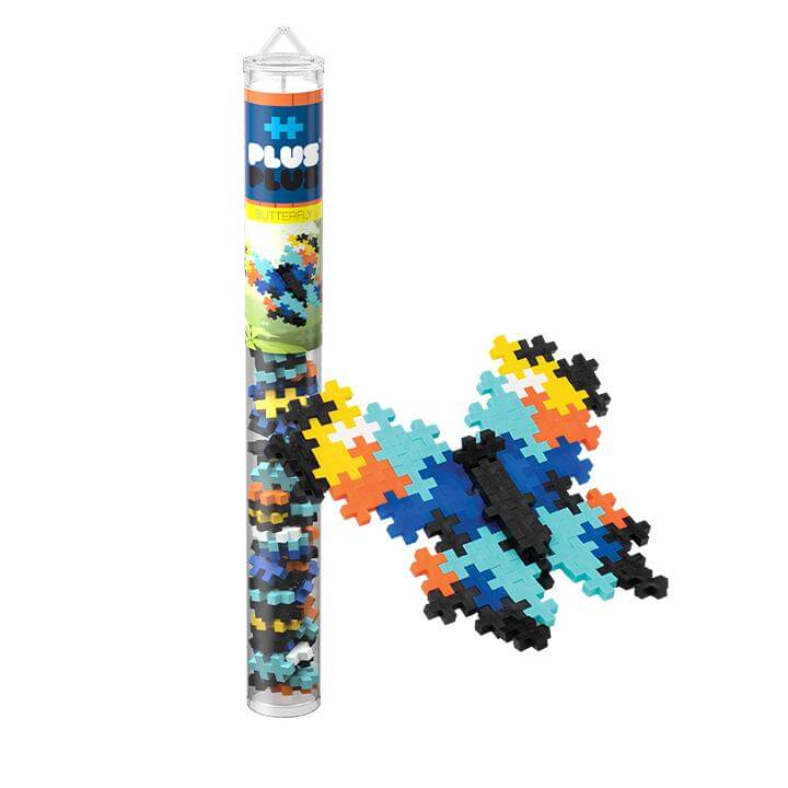 Plus-Plus Tube Butterfly Building Set