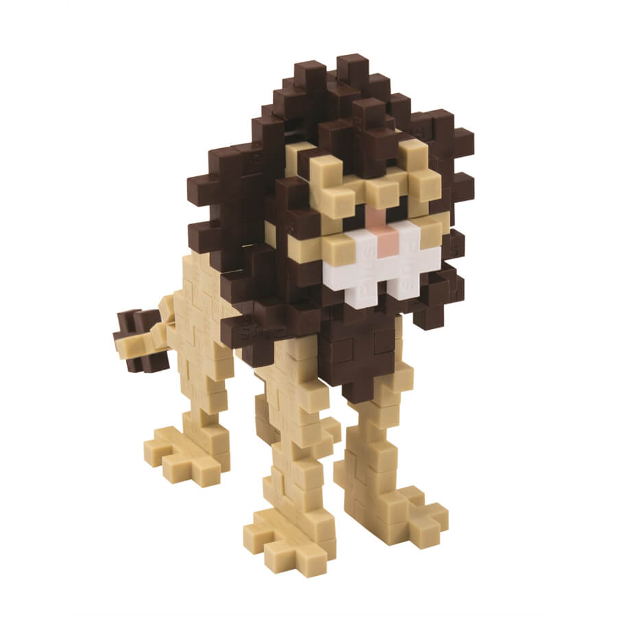 Plus-Plus Tube Lion Building Set