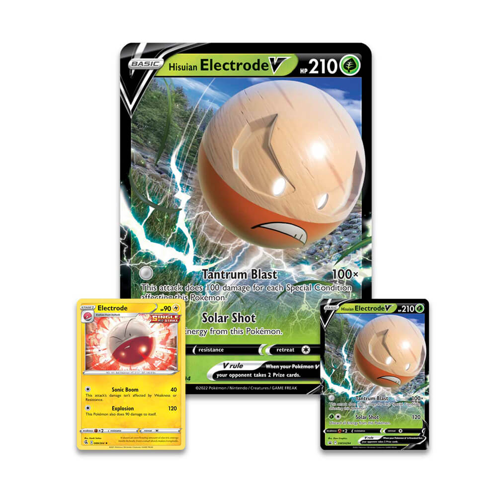 Pokemon TCG Hisuian Electrode V Box