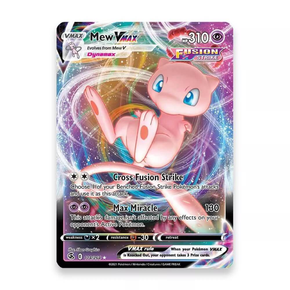 Pokemon TCG Mew VMAX League Battle Deck