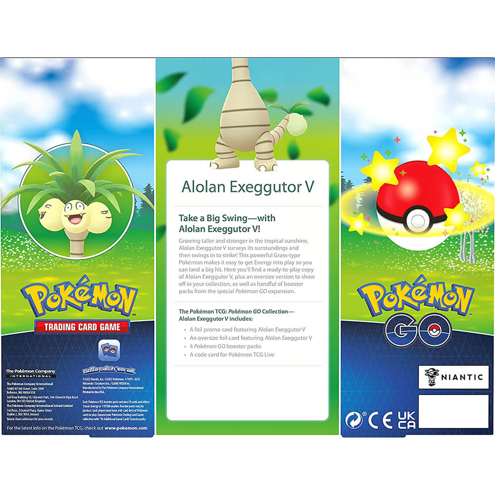 Pokemon TCG Pokemon GO Collection Alolan Exeggutor V