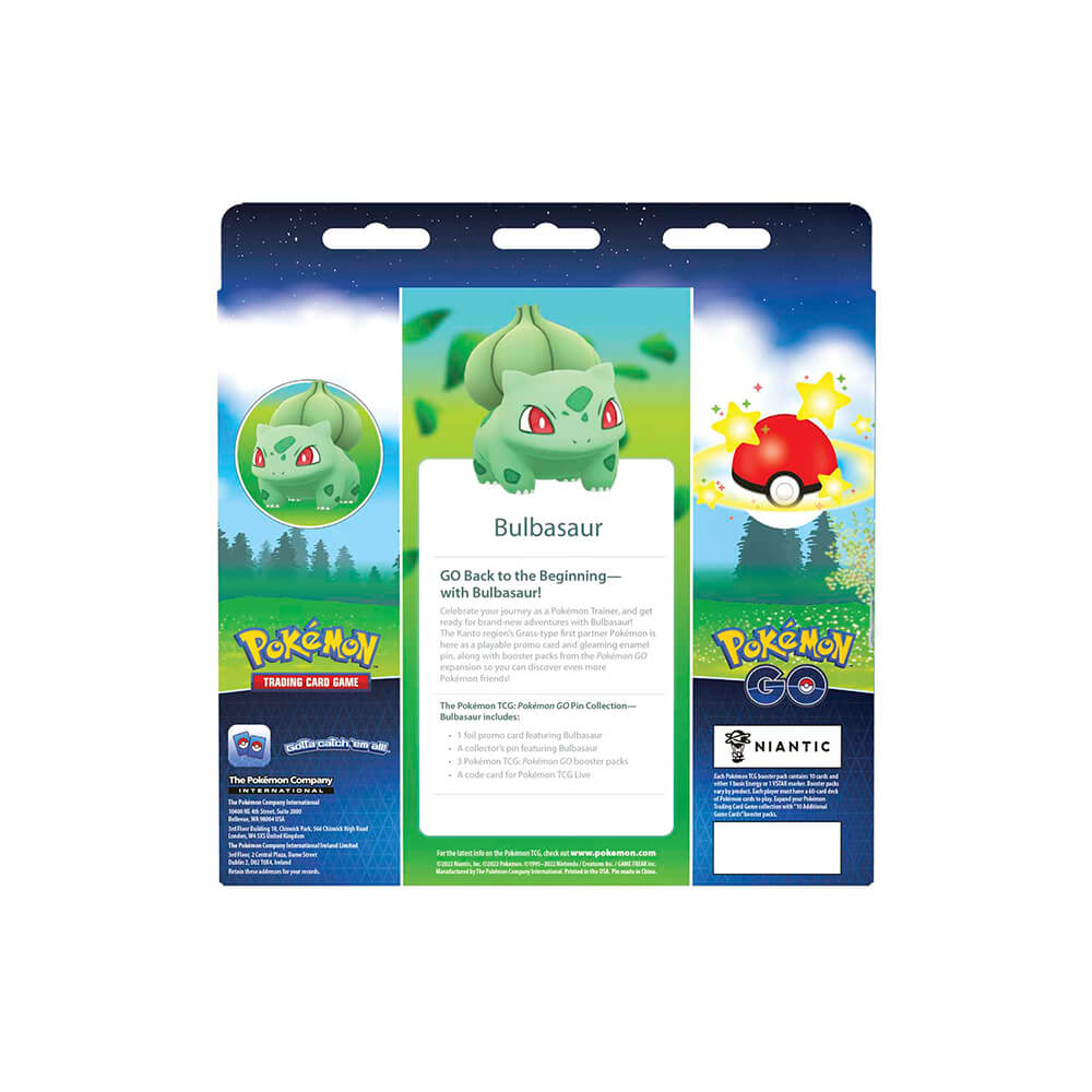 Pokemon TCG Pokemon GO Pin Collection (Bulbasaur)