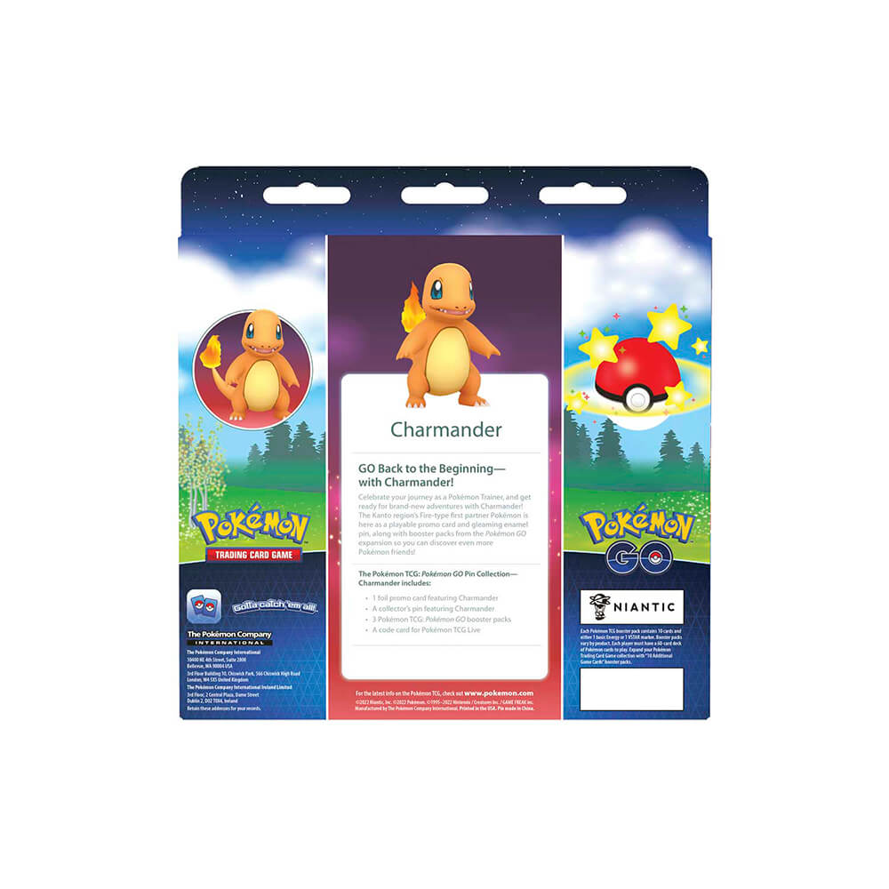 Pokemon TCG Pokemon GO Pin Collection (Charmander)