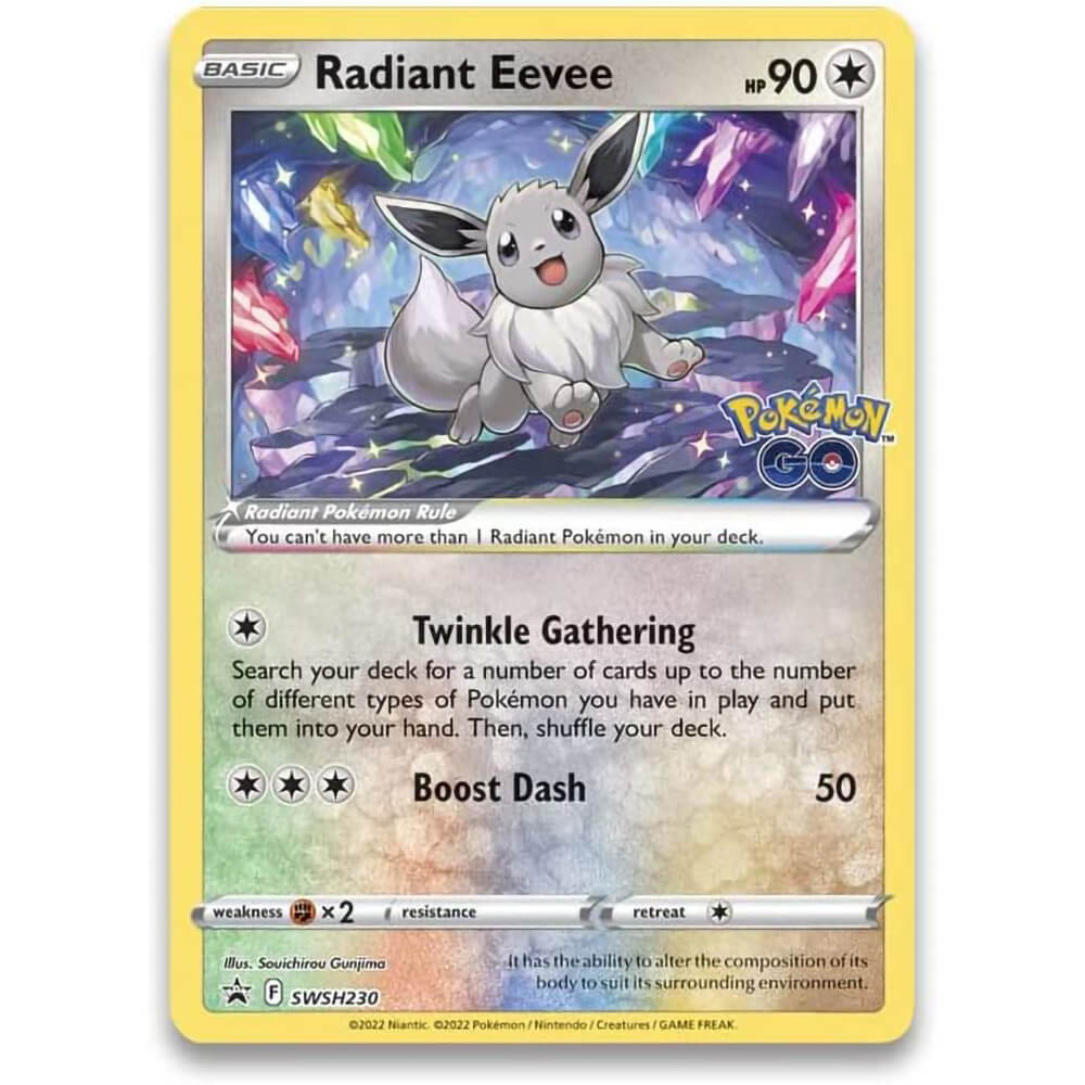 Pokemon TCG Pokemon GO Premium Collection Radiant Eevee