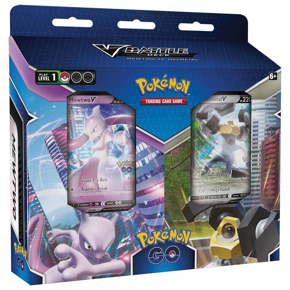 Pokemon TCG Pokemon GO V Battle Deck Mewtwo vs Melmetal