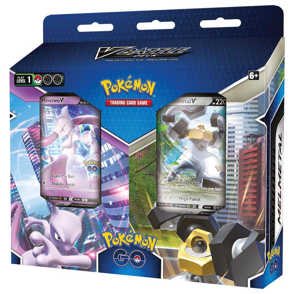 Pokemon TCG Pokemon GO V Battle Deck Mewtwo vs Melmetal