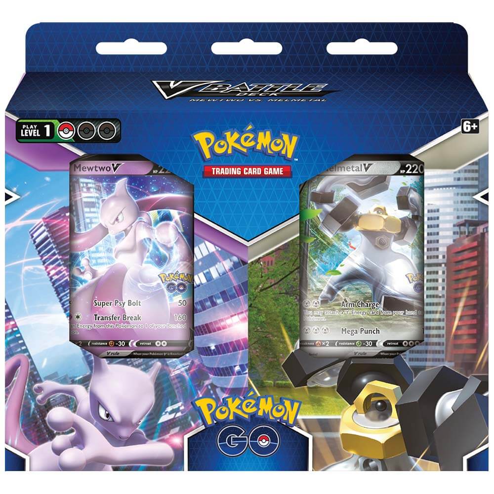 Pokemon TCG Pokemon GO V Battle Deck Mewtwo vs Melmetal