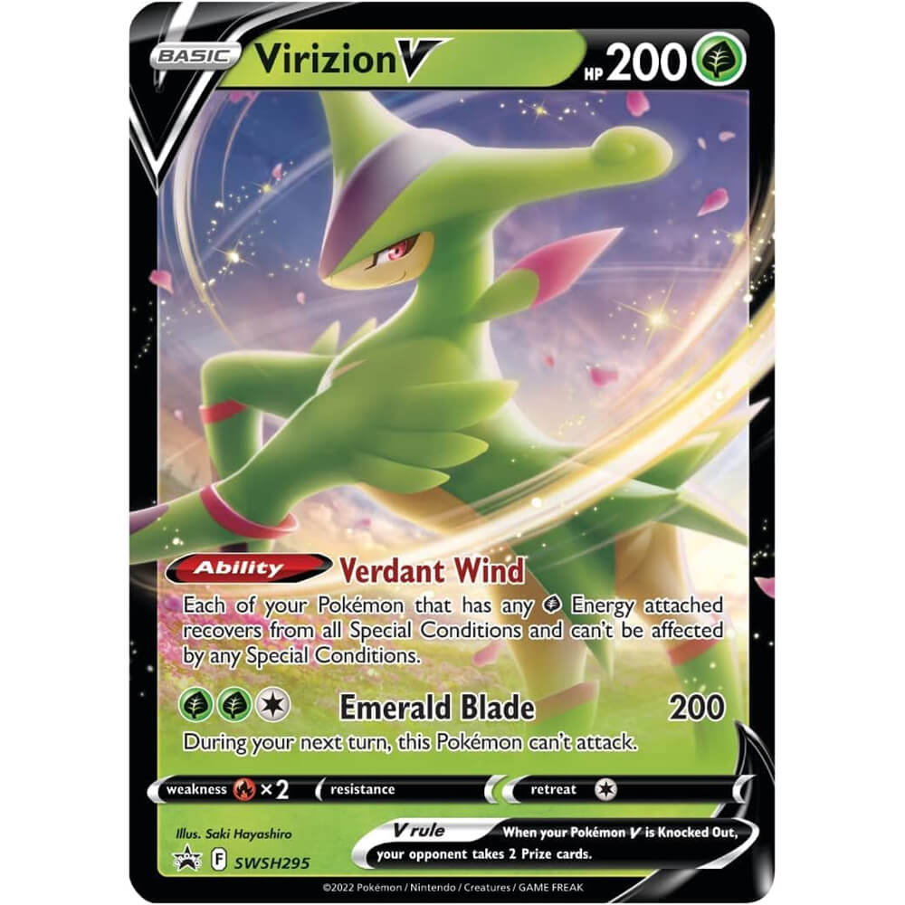 Pokemon TCG Virizion V Box