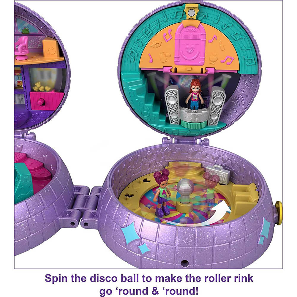 Polly Pocket Double Play Skating Compact Playset